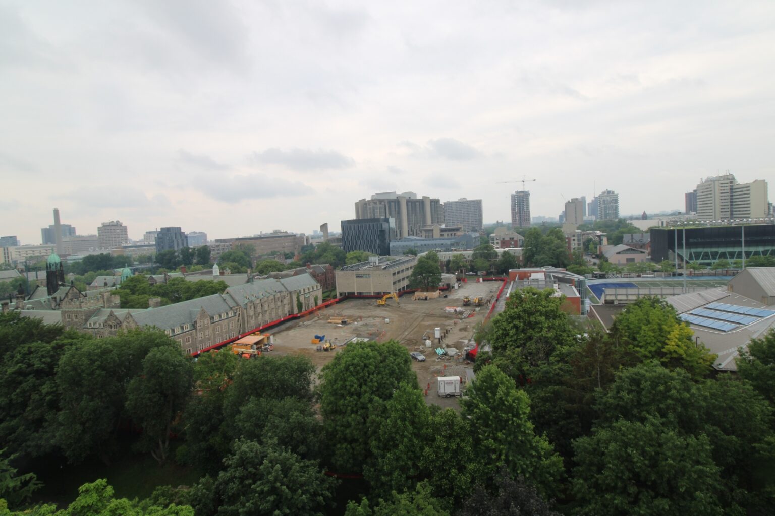 View of 彩霸王论坛's construction site
